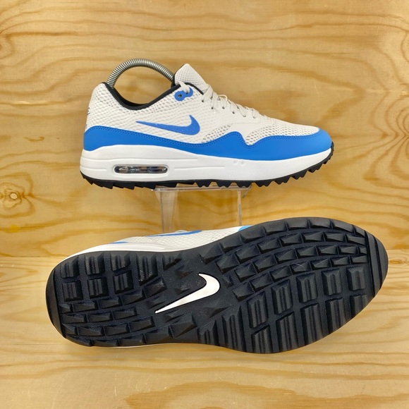 Nike Air Max 1 G Spikeless Golf Shoes Blue - Picture 4 of 10
